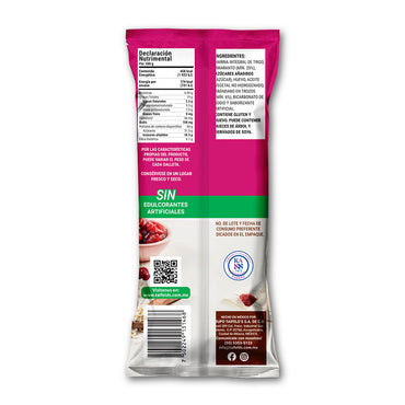 Galletas de Amaranto con Arándanos 38g (3 Galletas)