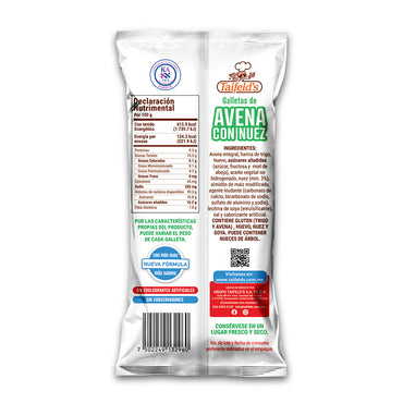 Galletas de Avena con Nuez 30g (2 Galletas)