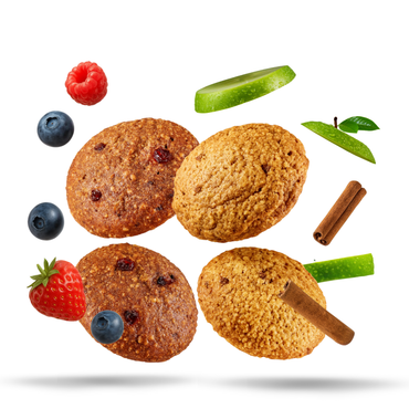 Galletas de Amaranto Mix (Frutos Rojos y Manzana Canela) 540g