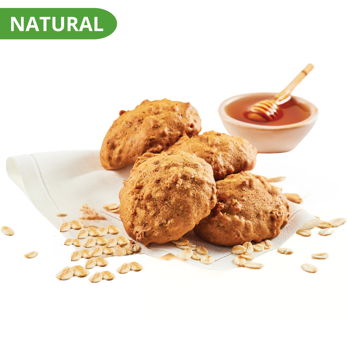Galletas de Avena Mix (Natural y Nuez) 1kg