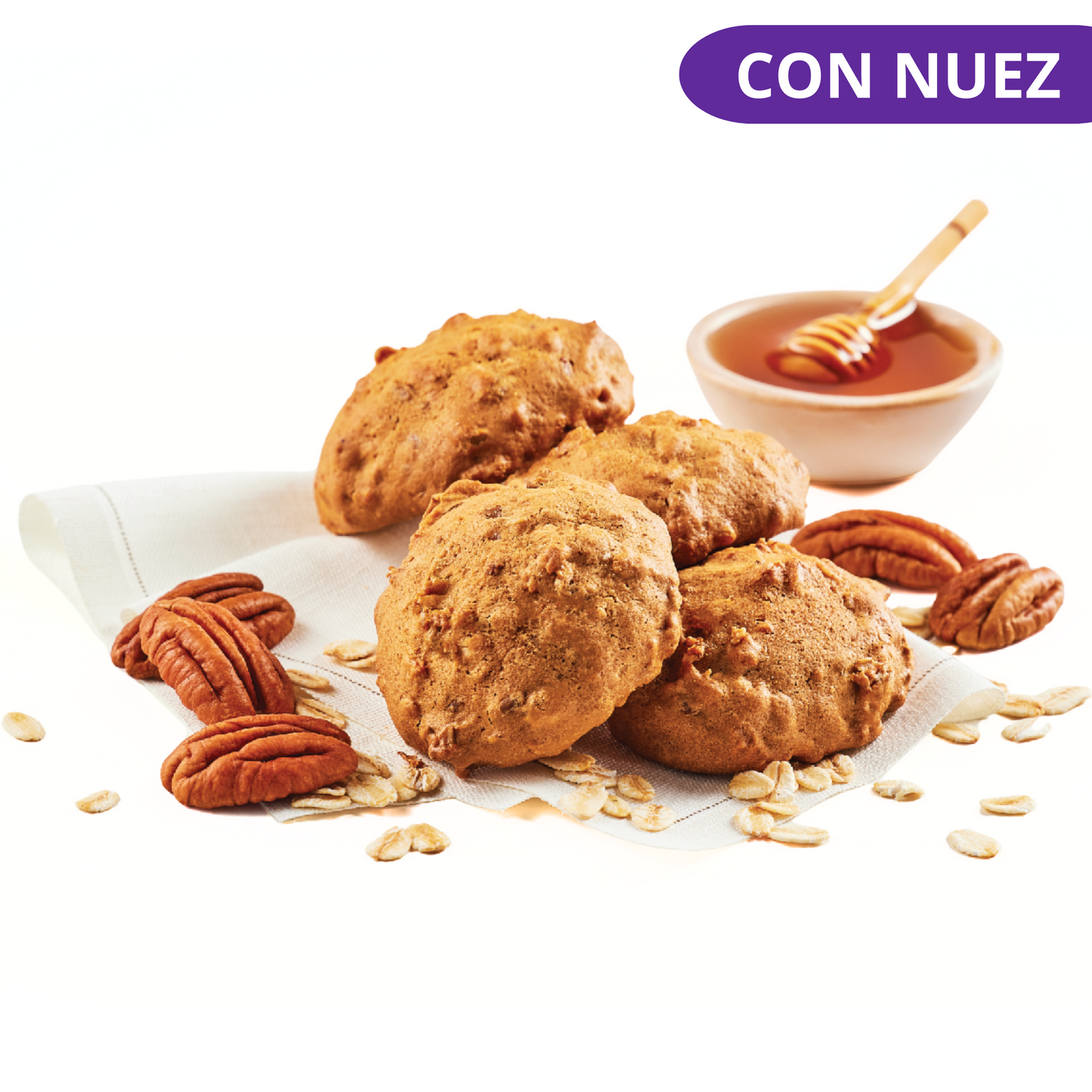 Galletas de Avena Mix (Natural y Nuez) 1kg