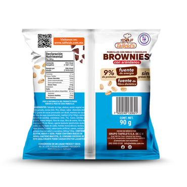 Brownies de Chocolate con Arándanos 90g