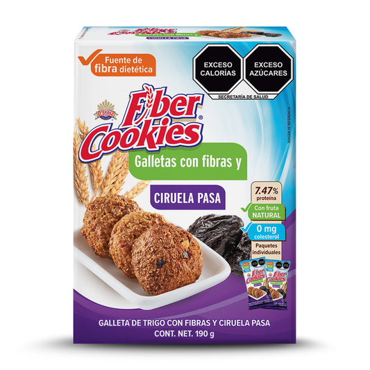 Fiber Cookies con Ciruela Pasa 190g