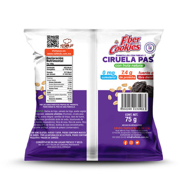 Fiber Cookies con Ciruela Pasa 75g