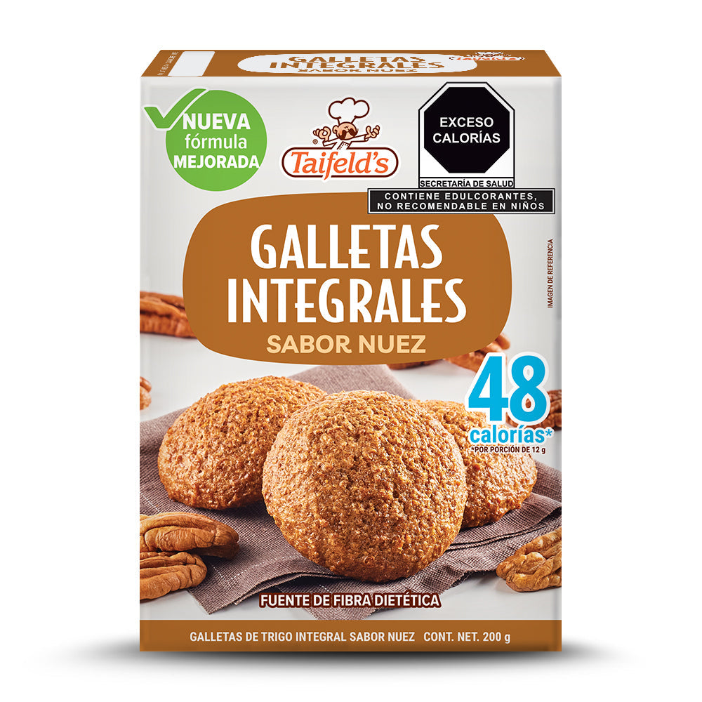 Galletas Integrales con Nuez 200g