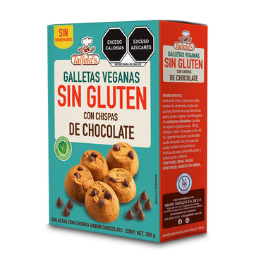 Galletas Sin Gluten con Chispas de Chocolate 200g