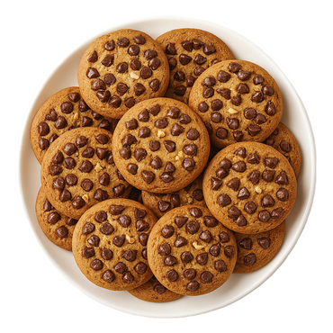 Galletas de Mantequilla - ChocoNuez & Chispas