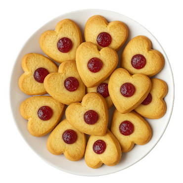 Galletas de Mantequilla - Corazón de Mermelada 200g