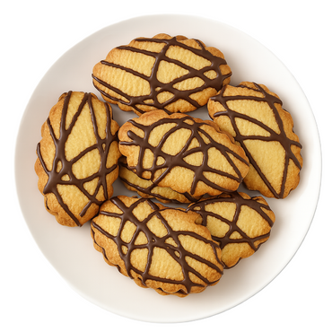 Galletas de Mantequilla - Garabato Grande