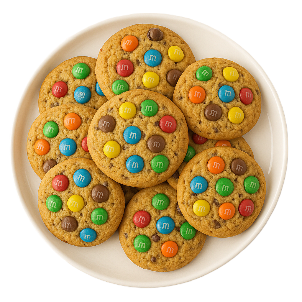Galletas de Mantequilla - M&M