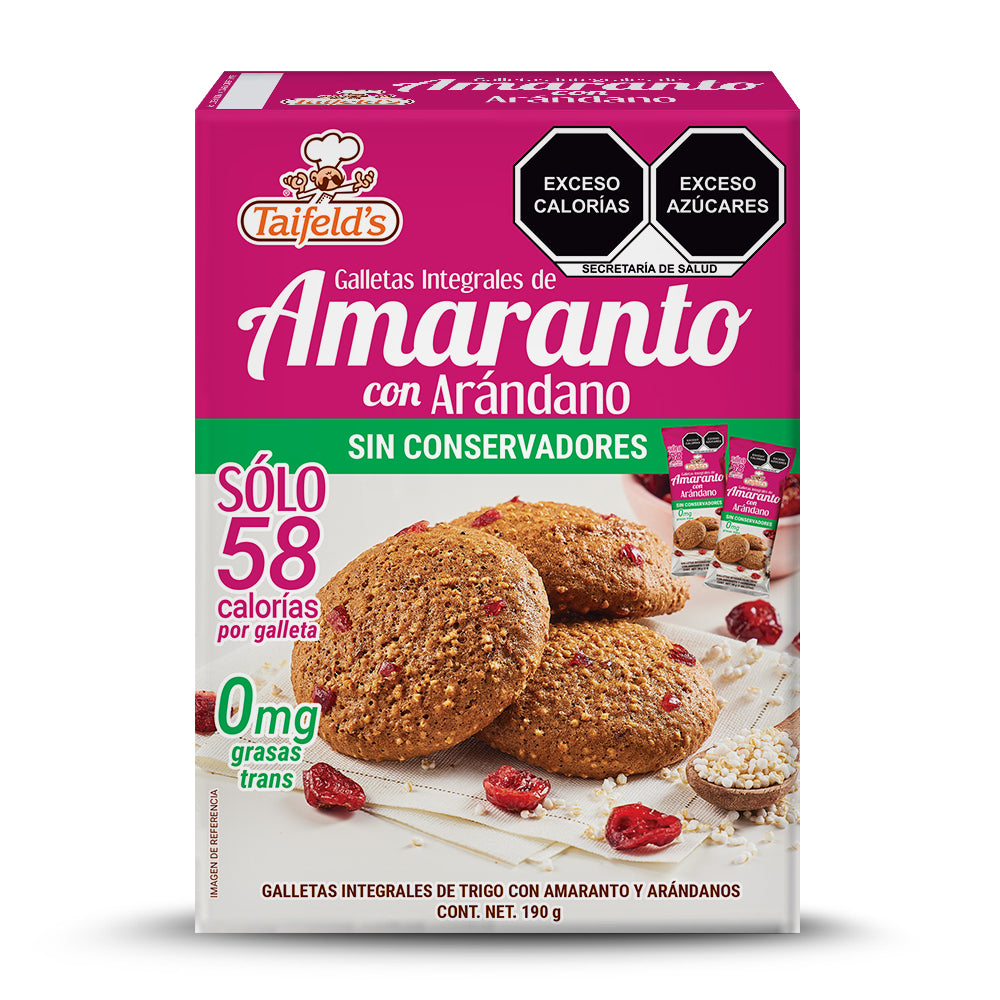 Galletas de Amaranto con Arándanos 190g