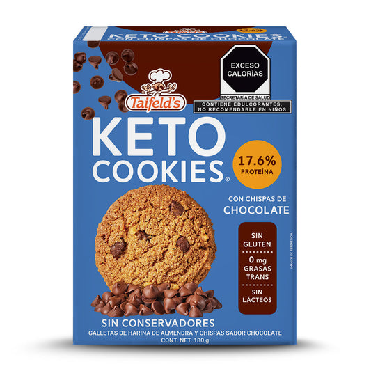 Keto Cookies con Chispa de Chocolate 180g