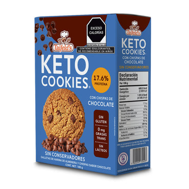 Keto Cookies con Chispa de Chocolate 180g
