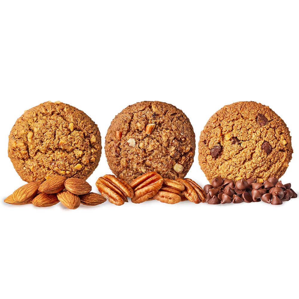 Keto Cookies Mix (Nuez, Almendra y Chispa) 180g