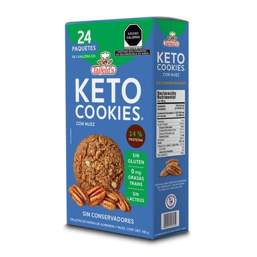 Keto Cookies con Nuez 480g