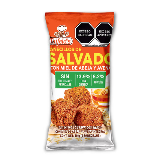 Panecillos de Salvado 40g (2 Galletas)