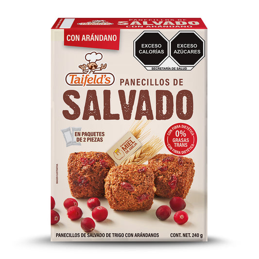 Panecillos de Salvado con Arándanos 240g