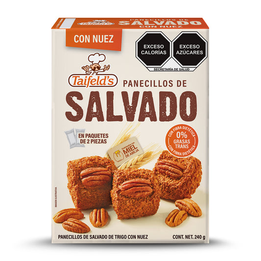 Panecillos de Salvado con Nuez 240g