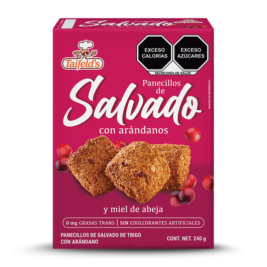 Panecillos de Salvado con Arándanos 240g