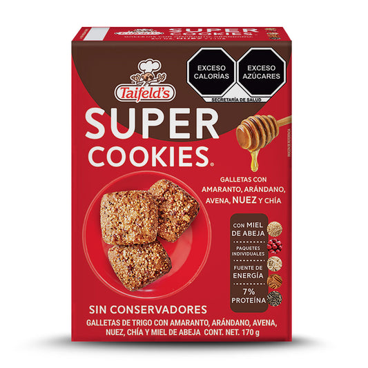 Super Cookies Nuez 170g