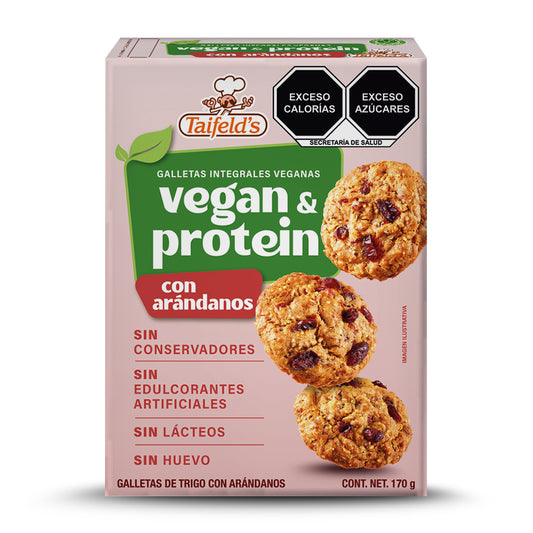 Vegan & Protein Cookies con Arándanos 170g