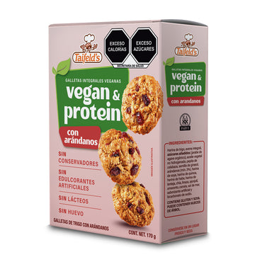 Vegan & Protein Cookies con Arándanos 170g