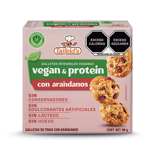 Vegan & Protein Cookies con Arándanos 90g