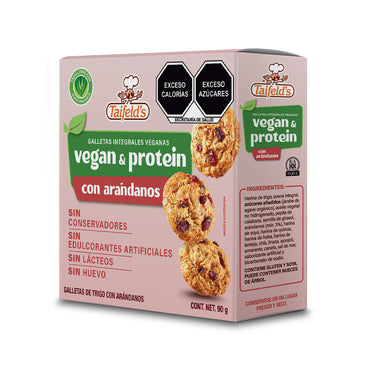 Vegan & Protein Cookies con Arándanos 90g