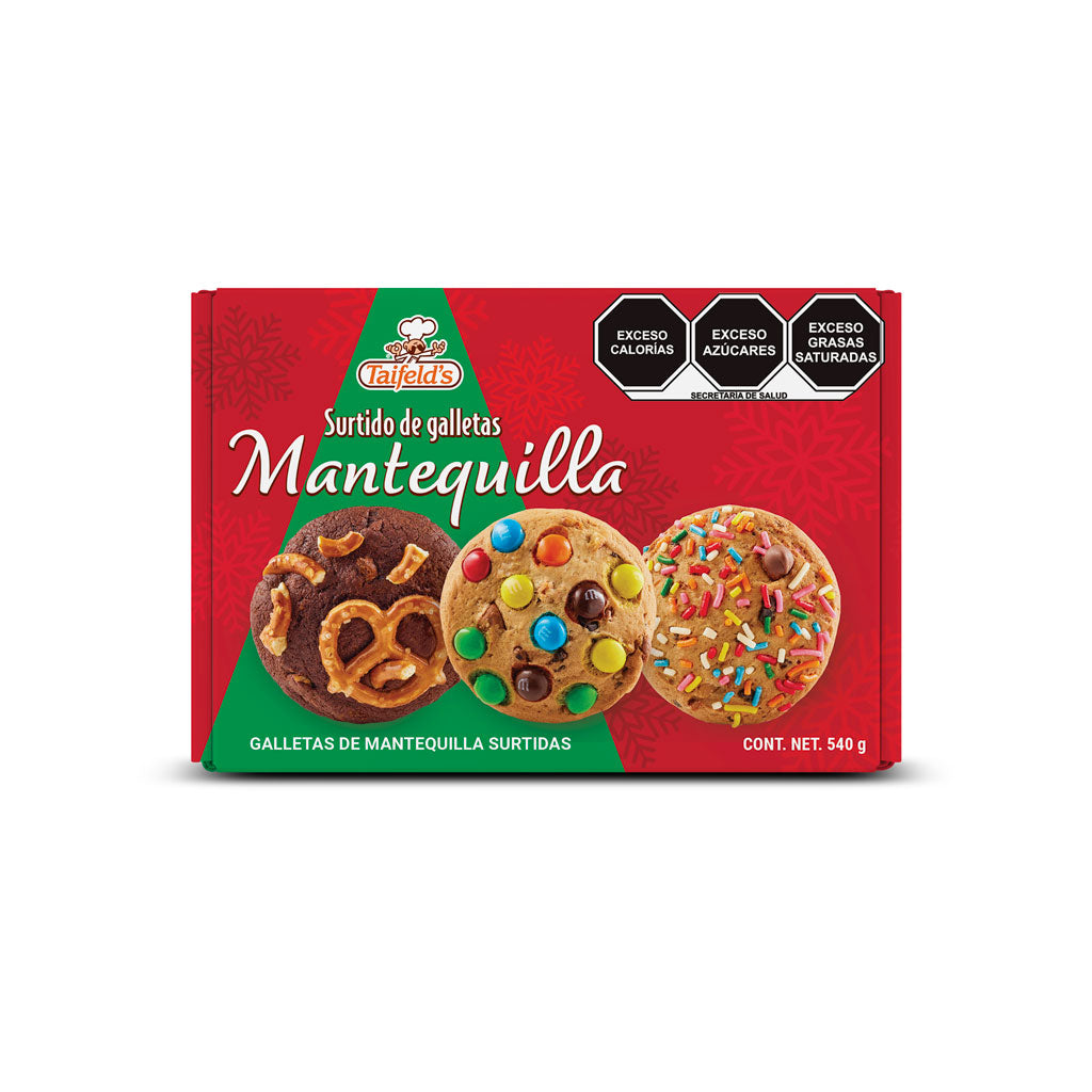 Surtido de Galletas de Mantequilla 540 g