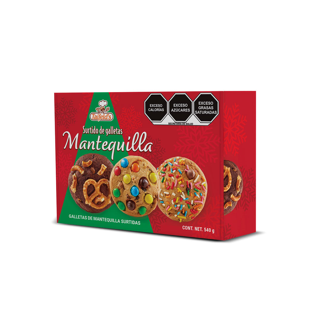 Surtido de Galletas de Mantequilla 540 g