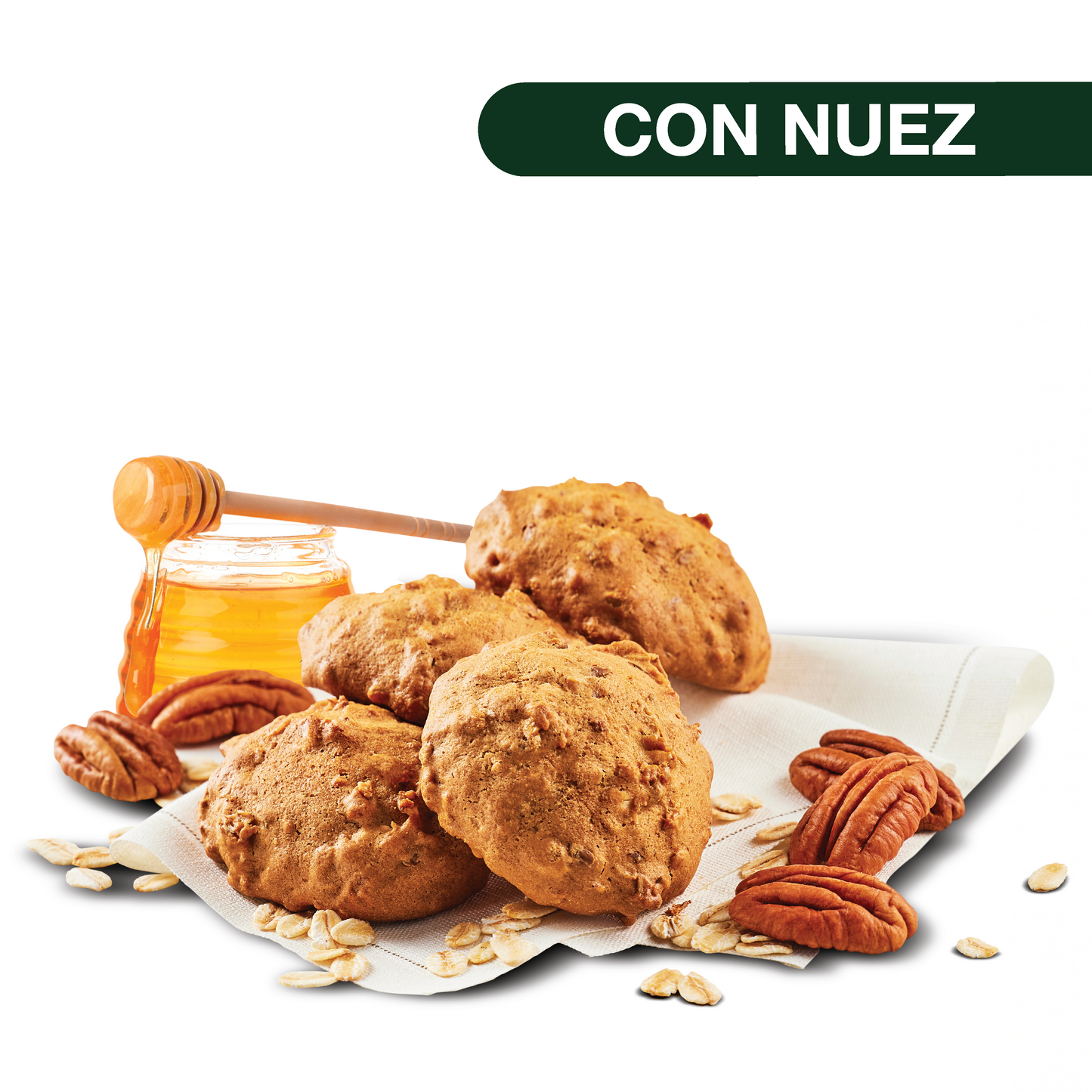 Galletas de Avena Mix (Natural y Nuez) 1kg