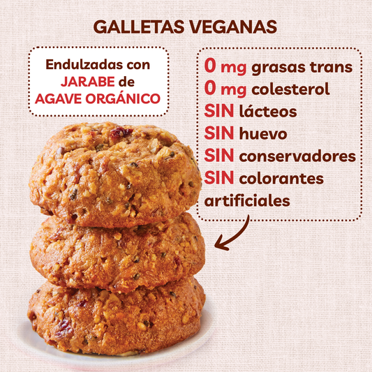 Vegan & Protein Cookies con Arándanos