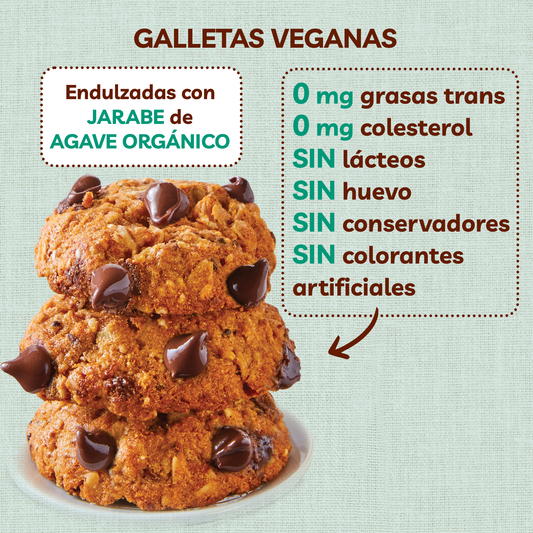 Vegan & Protein Cookies con Chispas sabor Chocolate