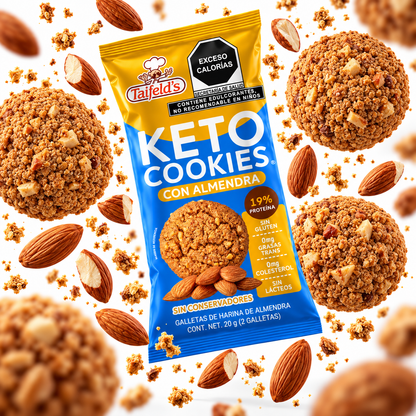 Keto Cookies con Almendra 180g