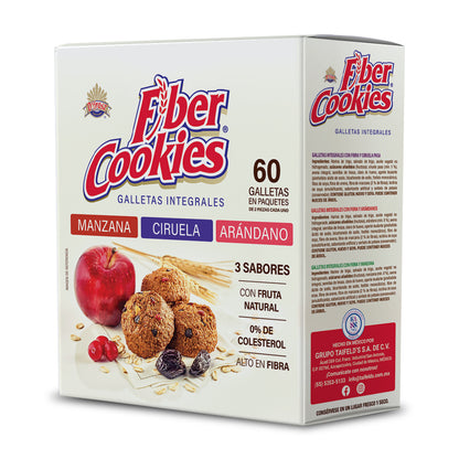 Fiber Cookies (Ciruela Pasa, Arándano y Manzana) 960g