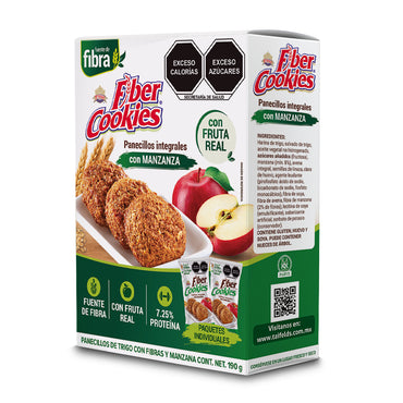 Fiber Cookies con Manzana 190g
