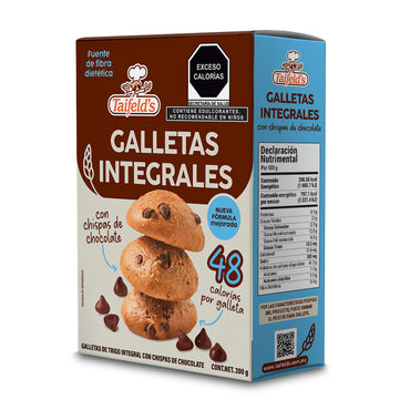Galletas Integrales con Chispas de Chocolate 200g