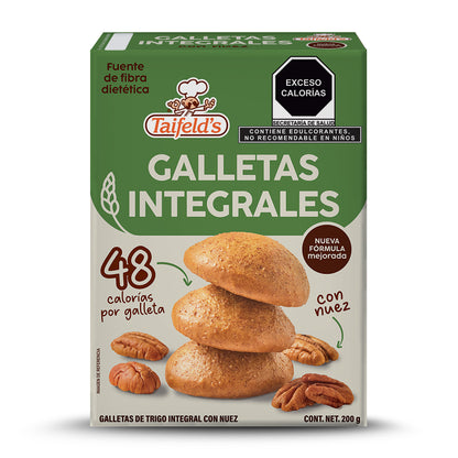Galletas Integrales con Nuez 200g