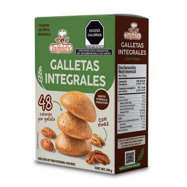 Galletas Integrales con Nuez 200g