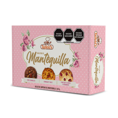 Galletas Surtidas de Mantequilla (Rosas) 540g