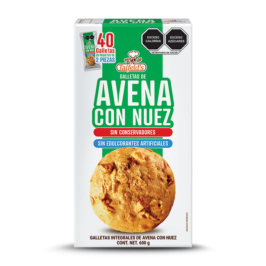 Galletas de Avena con Nuez 600g