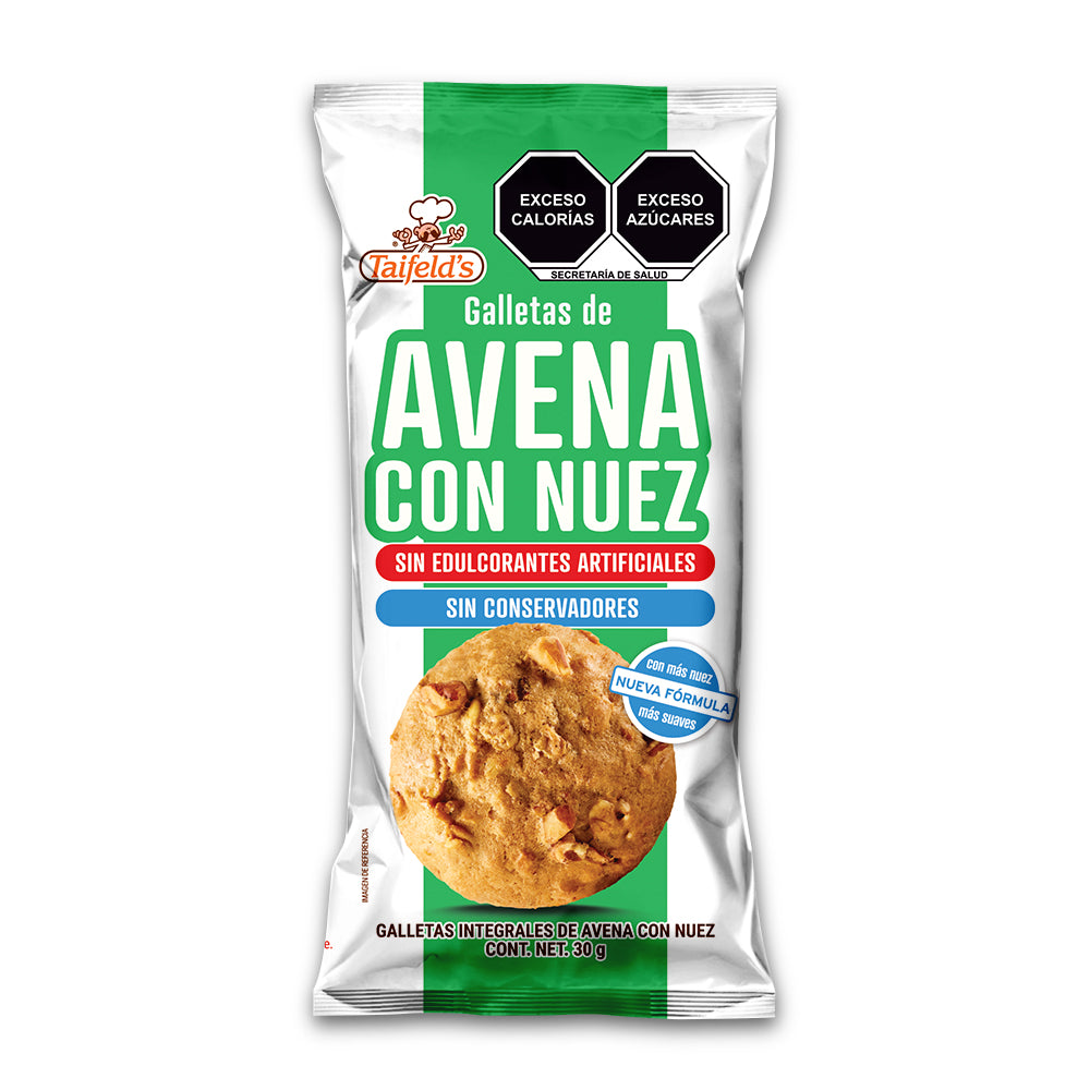 Galletas de Avena con Nuez 190g