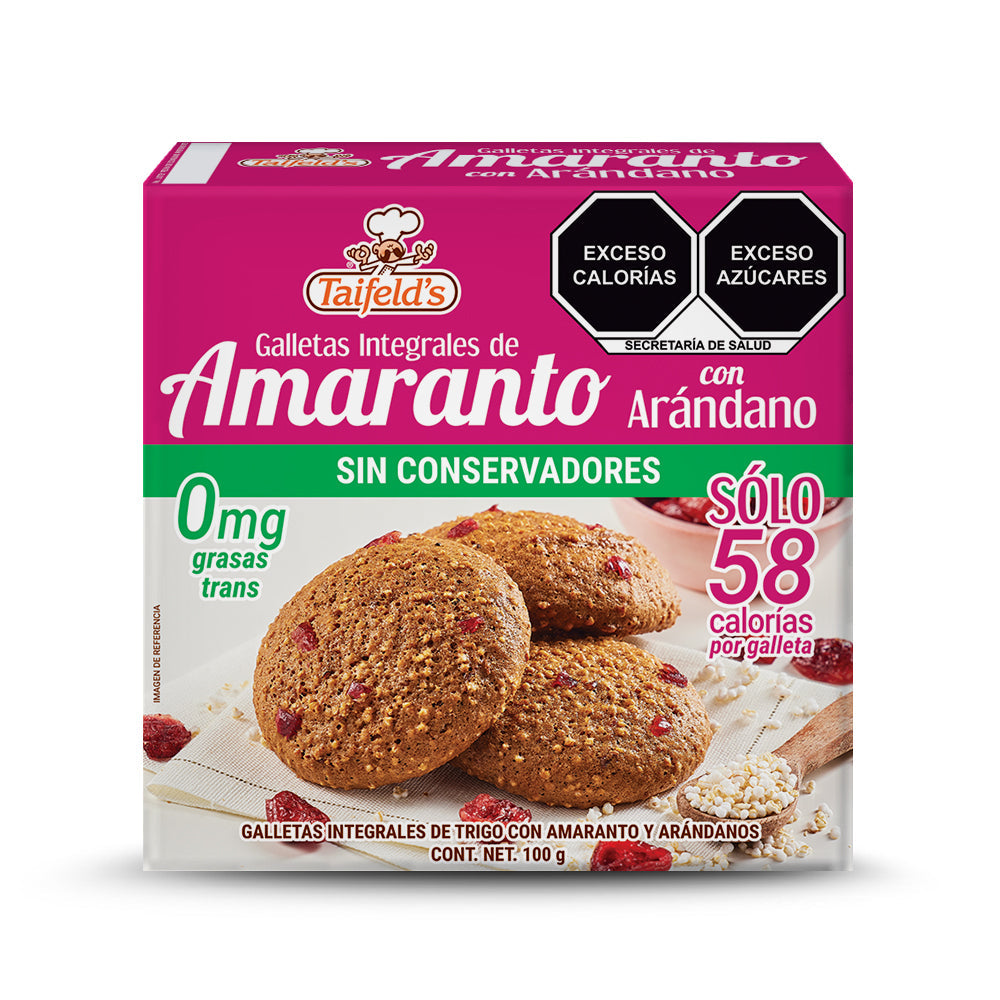 Galletas de Amaranto con Arándanos 100g