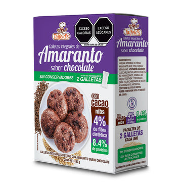 Galletas de Amaranto con Cacao Nibs 190g