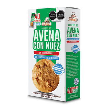 Galletas de Avena con Nuez 600g