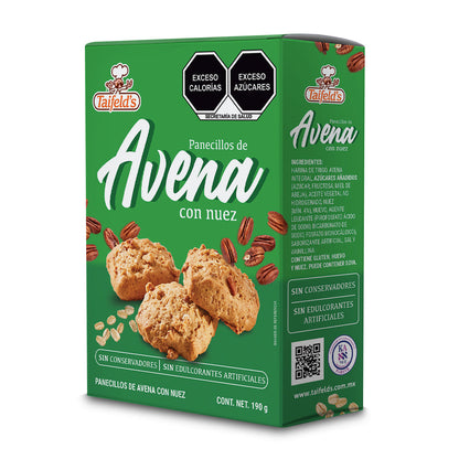 Panecillos de Avena con Nuez 190g