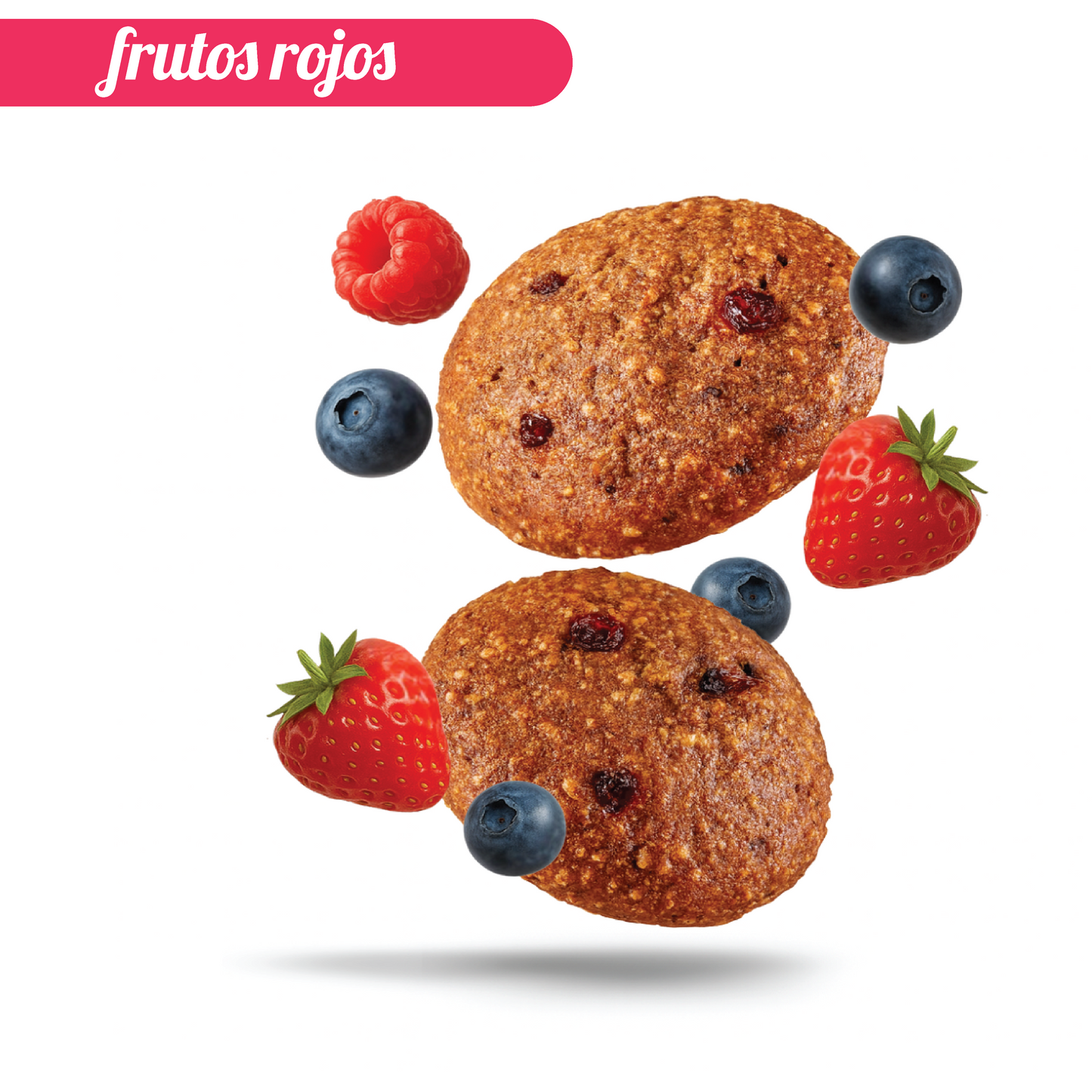 Galletas de Amaranto Mix (Frutos Rojos y Manzana Canela) 540g