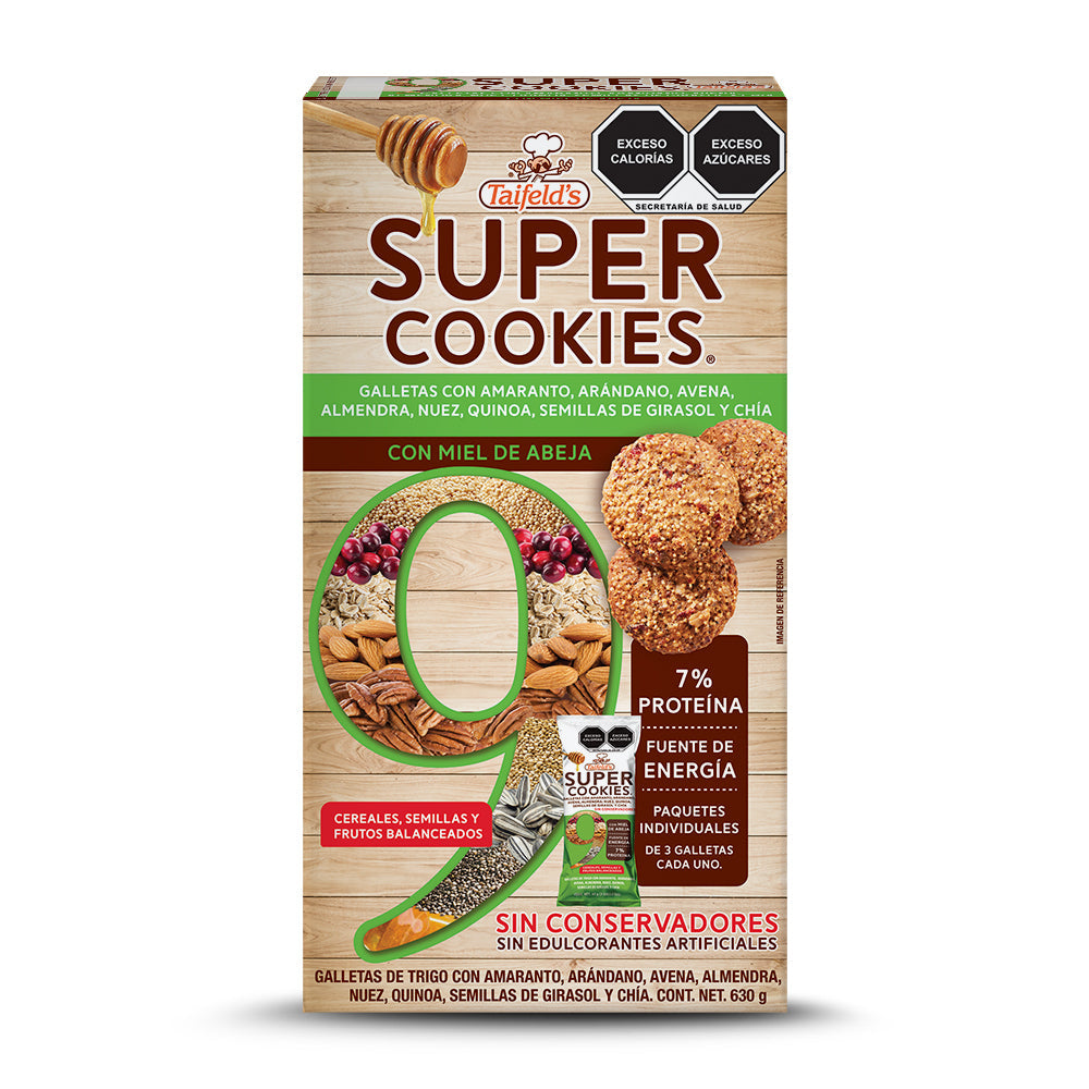 Super Cookies 9 630g