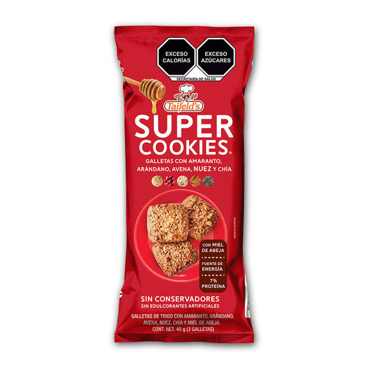 Super Cookies Nuez 45g (3 Galletas)