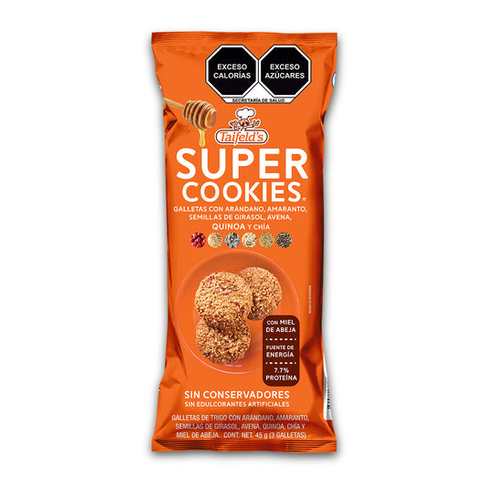 Super Cookies Quinoa 45g (3 Galletas)